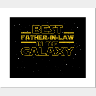 Best Father in Law Galaxy Posters and Art